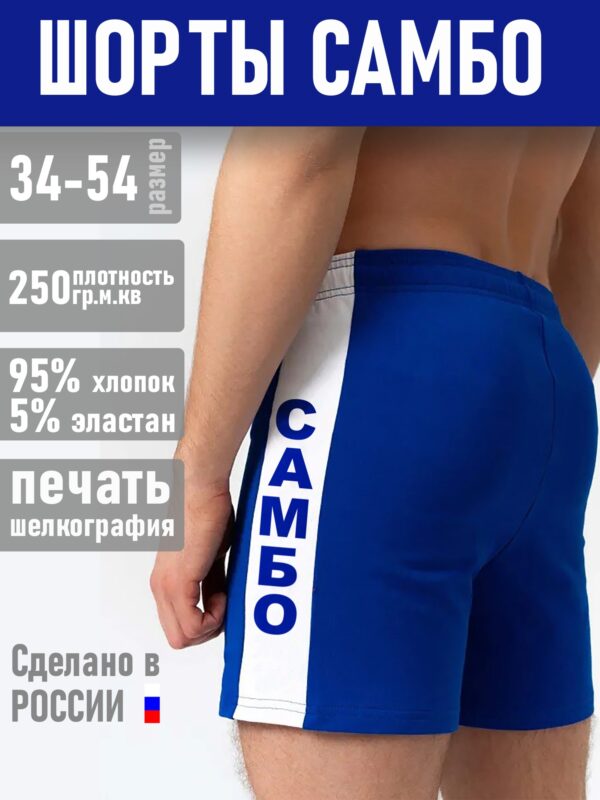 Шорты Самбо (синие)