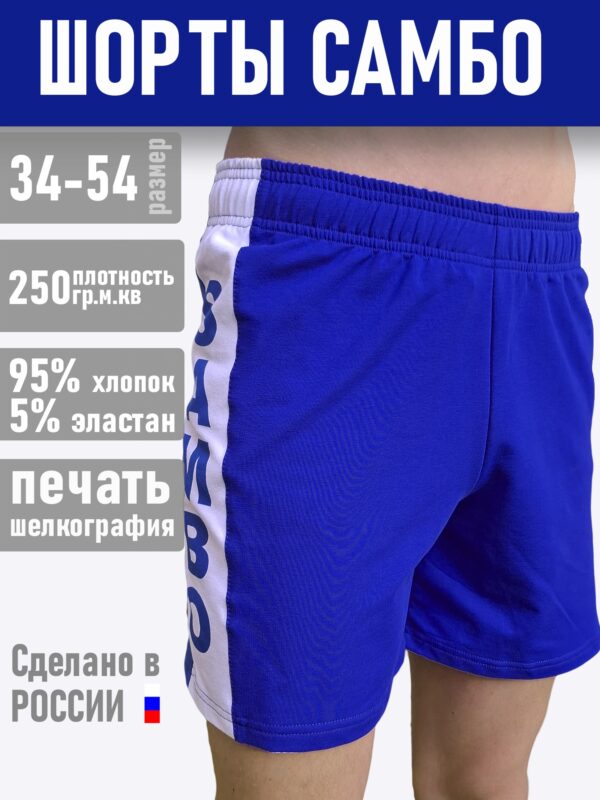 Шорты Самбо (синие)